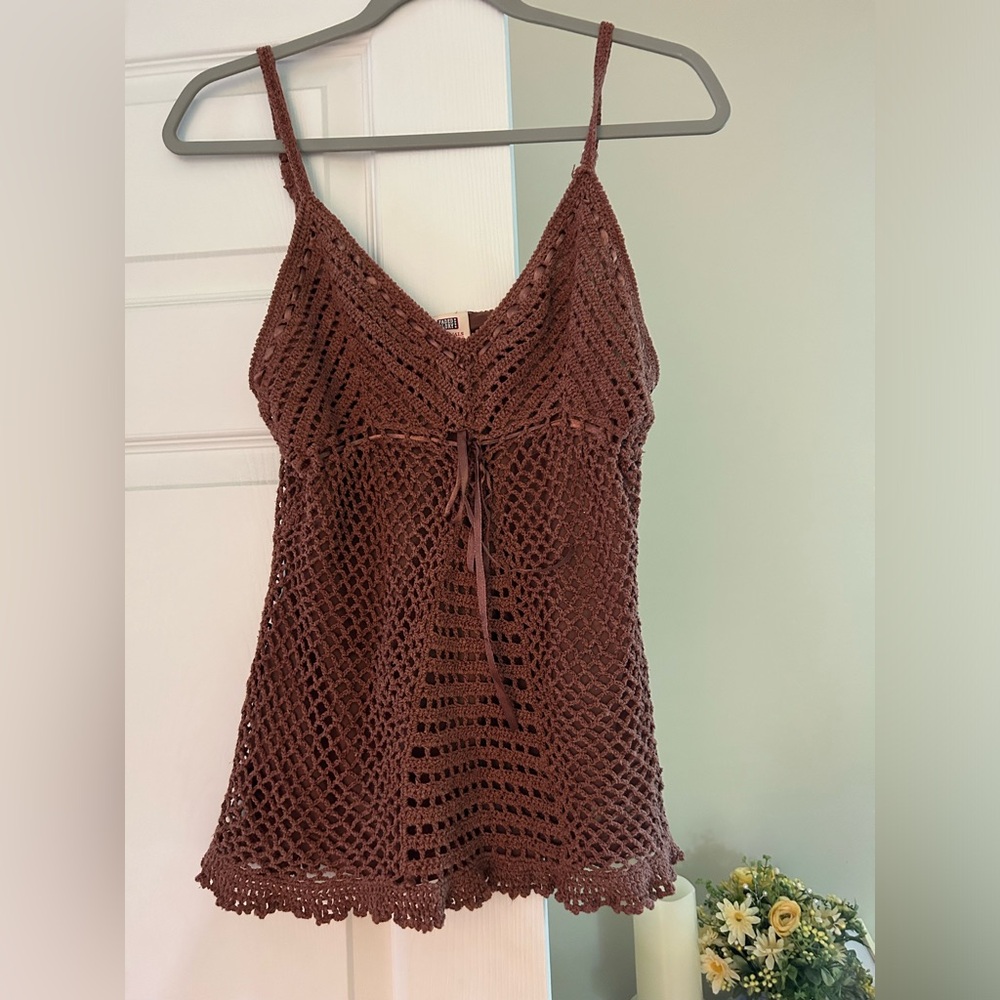 Crochet tank top